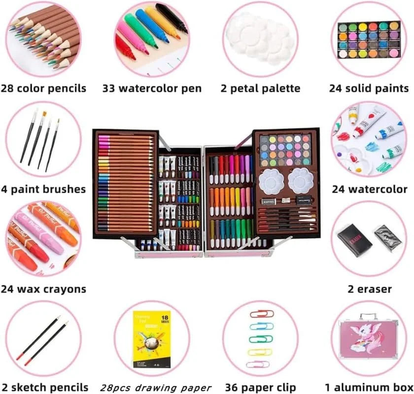 145 pcs Artist Colour Set