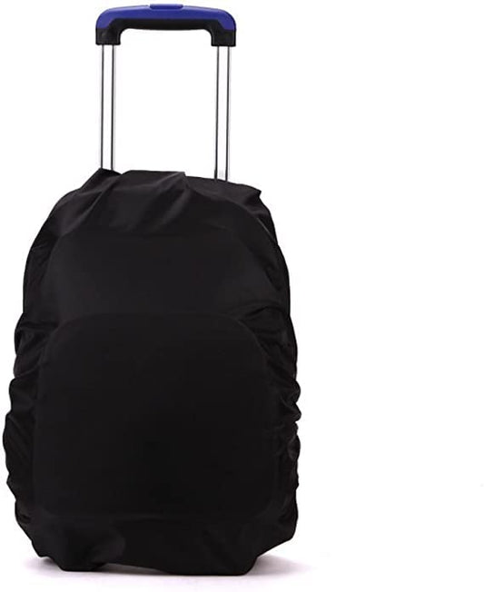 Bag Cover Waterproof 30L to 35L Rain Cover for Backpack Schoolbag, Laptop Bag, Dust Proof, Rubberized Material, Black