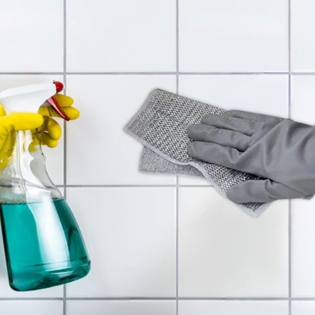 DOUBLE LAYER SCRUBBER
