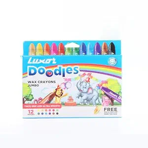 EXTRA LONG WAX CRAYONS 12+1
