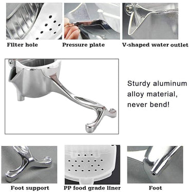ALUMINIUM FRUIT JUICER
