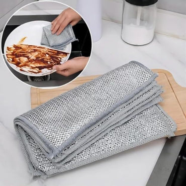 DOUBLE LAYER SCRUBBER