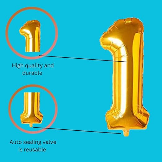 Alphabet Foil balloon, Letters A-Z and Numbers 0-9 in 16