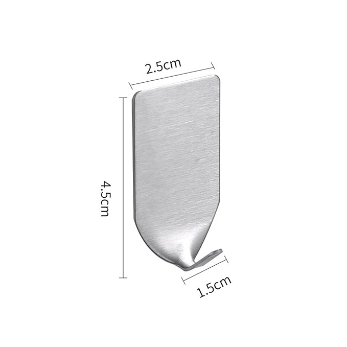 ADHESIVE HOOK VACUMME SS