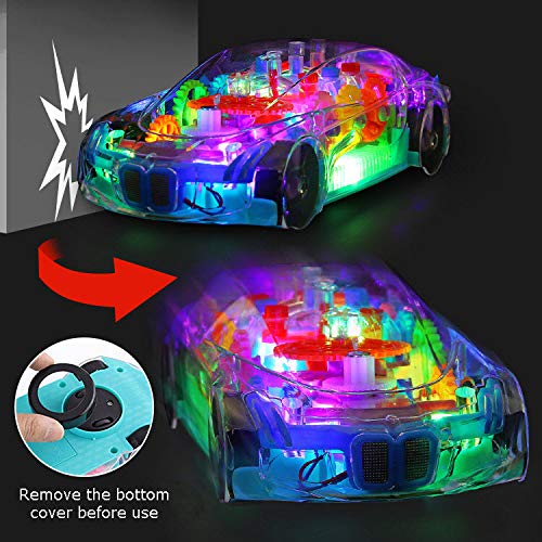 Gear Display Transparent Car