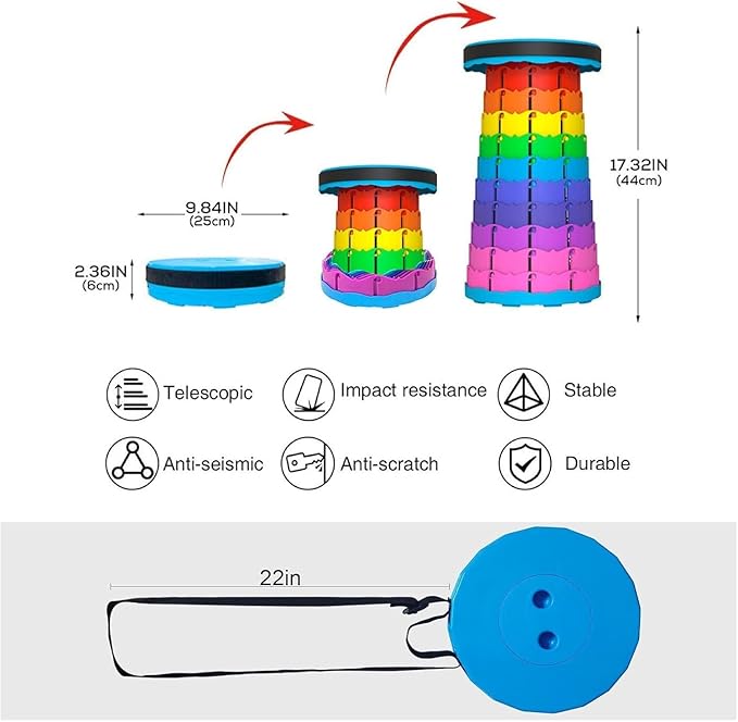 TELESCOPING STOOL