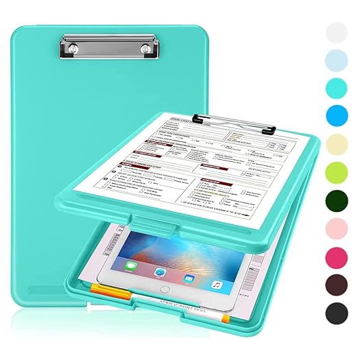 EXAM PAD WITH STORAGE