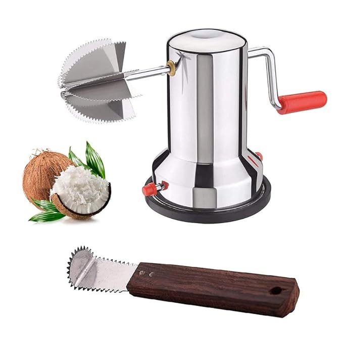 Stainless Steel Coconut Scraper