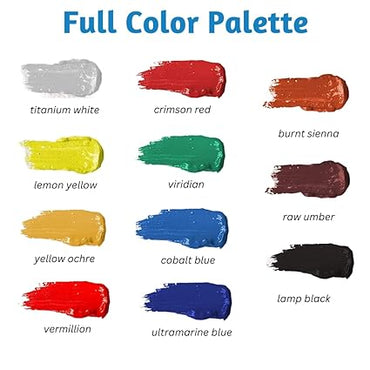 ACRYLIC COLOURS 12 SHADE