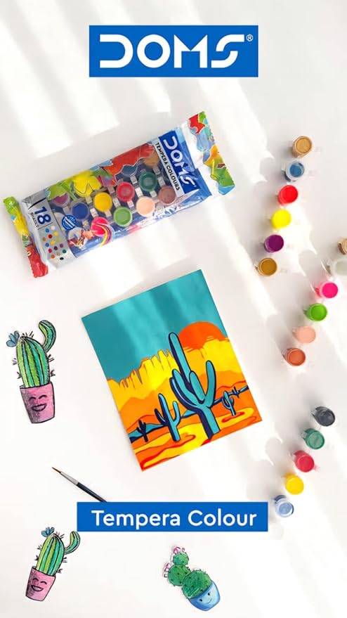 DOMS TEMPERA COLOURS 12 HADES
