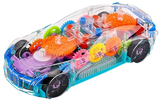 Gear Display Transparent Car