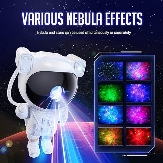 Astronaut Galaxy Projector with Remote Control