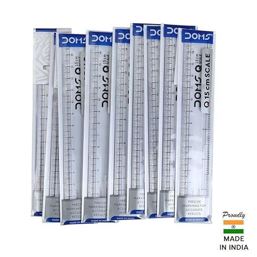 DOMS Q PLASTIC SCALE