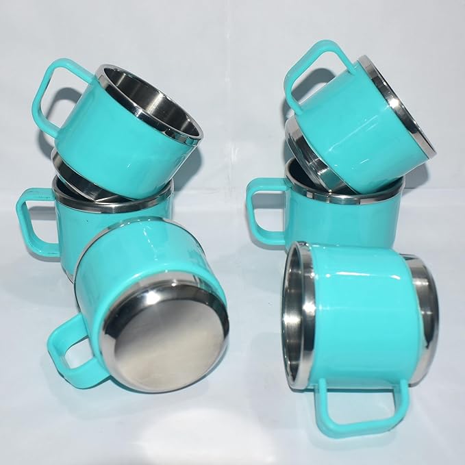 TEA CUP 6PCS SET KONVEX
