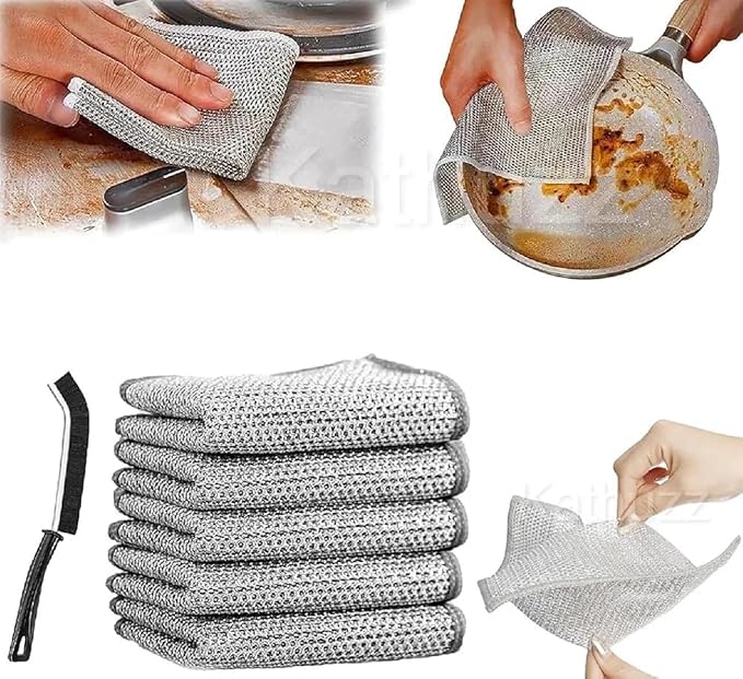 DOUBLE LAYER SCRUBBER