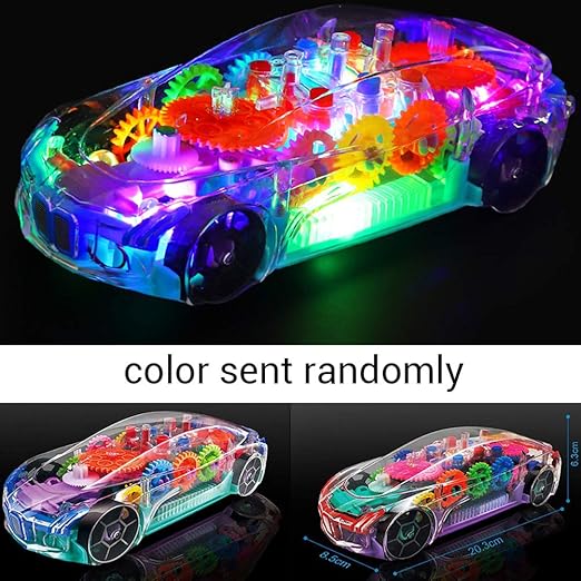 Gear Display Transparent Car