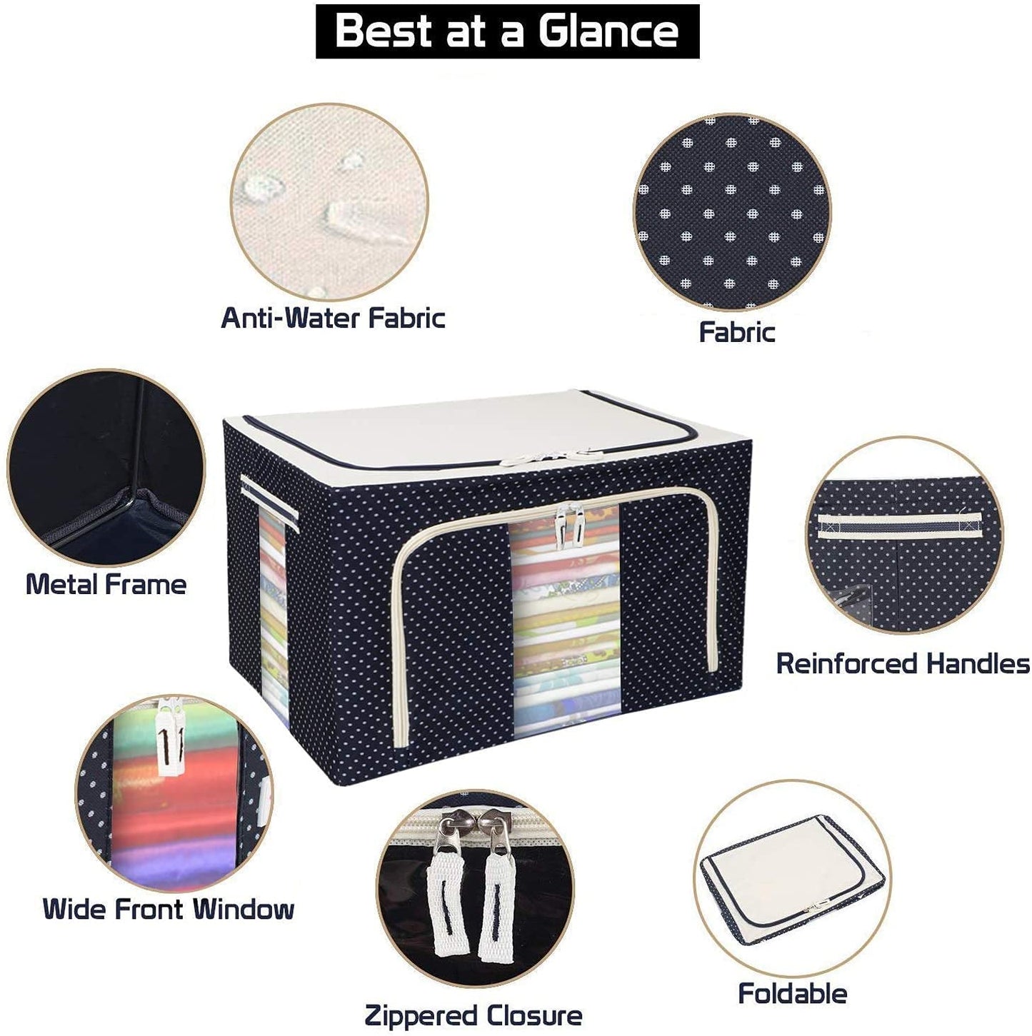 44 LTR FOLDING STORAGE BAG