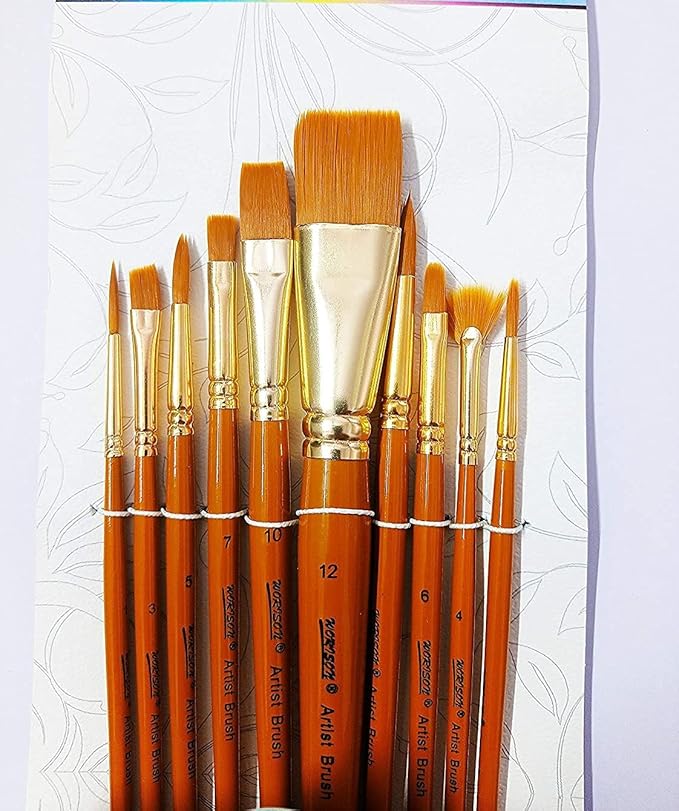 PAINT BRUSHES 10PCS
