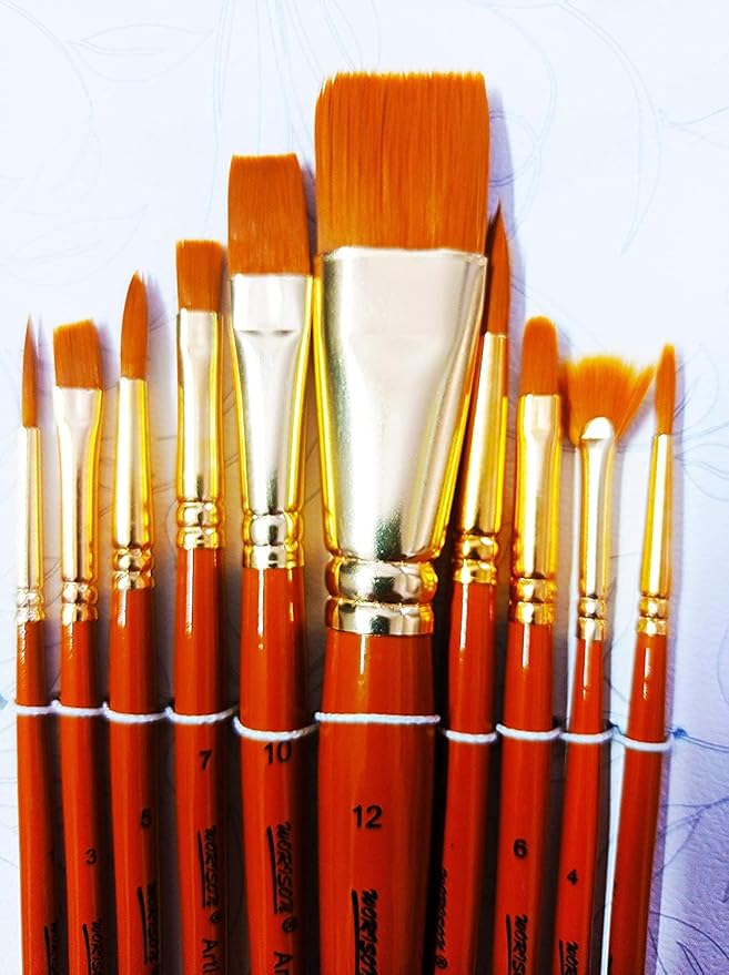 PAINT BRUSHES 10PCS