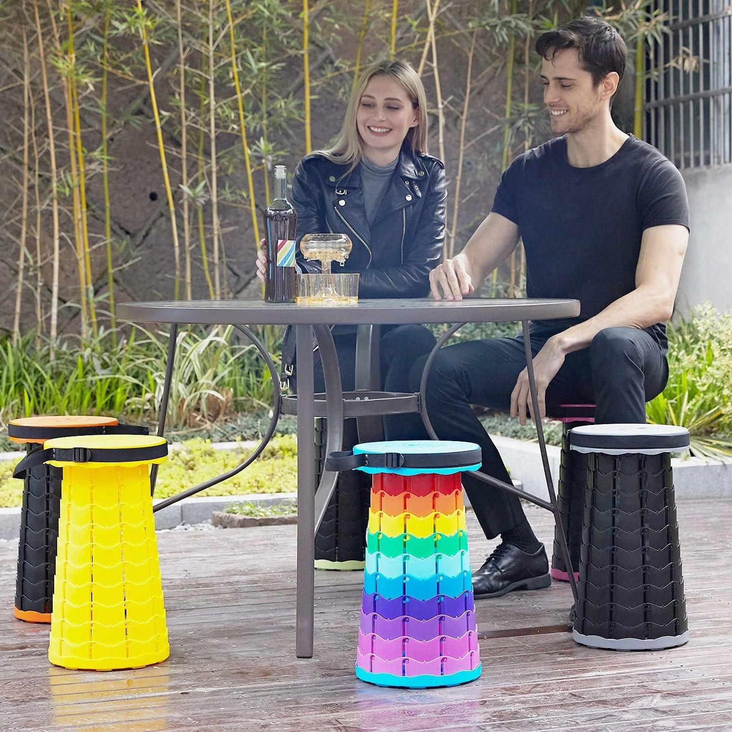 TELESCOPING STOOL