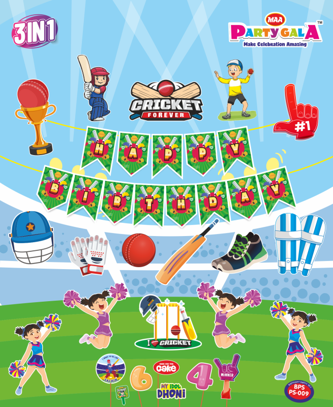 CHARTOON THEAM CELEBRATION SET