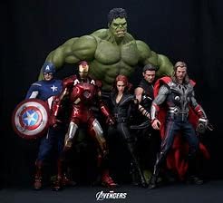 AVENGERS HERO MODEL 5 SET