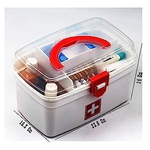 Plastic Rectangular Medicine Box