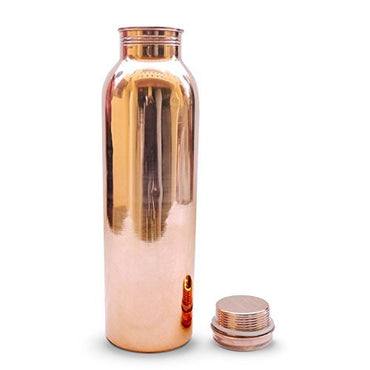 Copper Yoga Water Bottle