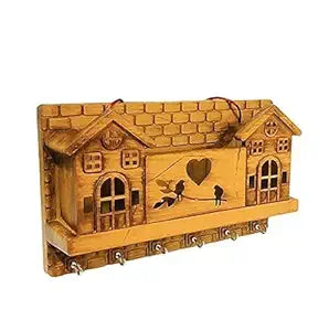 House Wooden Design Plastic Key Holder