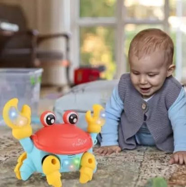 Crawling Crab Toy with Light and Music