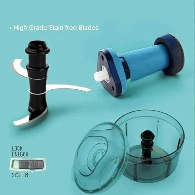 PUSH CHOPPER 2IN 1 CHOPPER 700ML