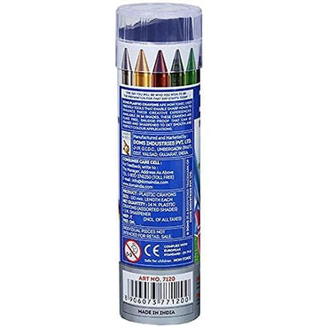 DOMS PLASTIC CRAYON 14 SHADES