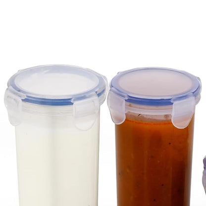 Plastic Liquid Round Airtight Food Storage