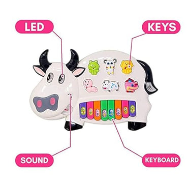 Cow Piano Musical Piano with 3 Modes