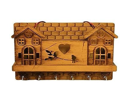 House Wooden Design Plastic Key Holder