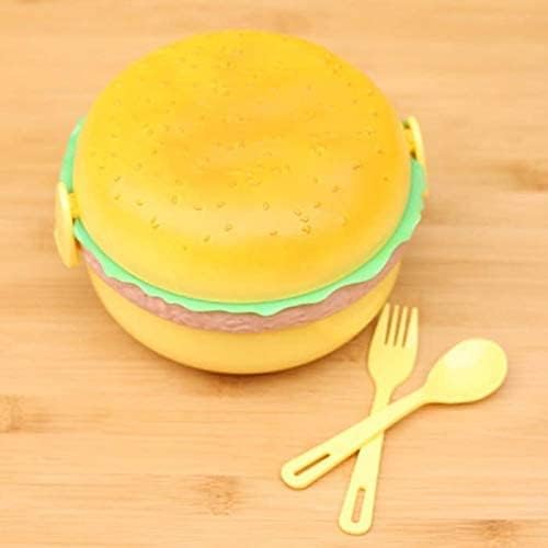 BURGER LUNCH BOX ROUND