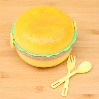 BURGER LUNCH BOX ROUND
