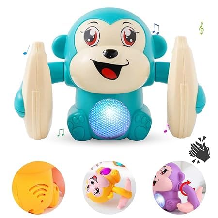 Dancing and Spinning Rolling Doll Tumble Monkey
