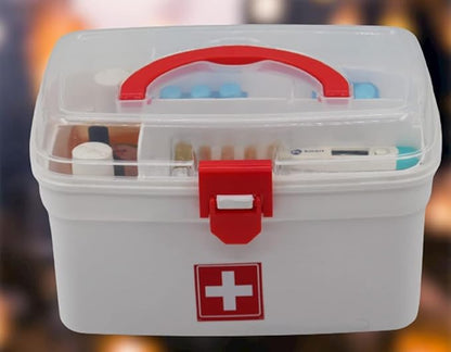 Plastic Rectangular Medicine Box