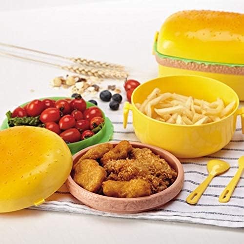 BURGER LUNCH BOX ROUND