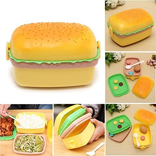 BURGER LUNCH BOX SQUARE
