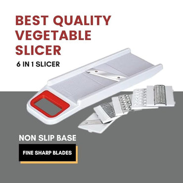 VEG & FRUIT SLICER TILAK 6 IN 1