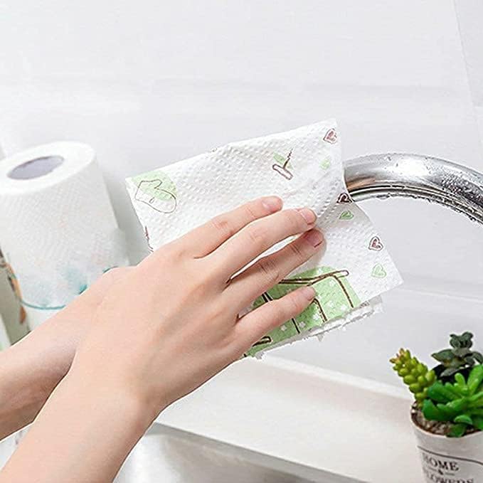  Reusable and Washable Tissue Roll 