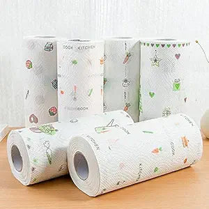  Reusable and Washable Tissue Roll 