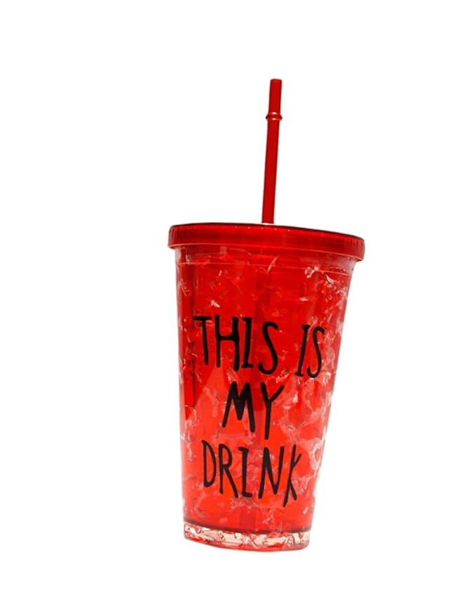 Sipper Bottle Jar with Straw 
