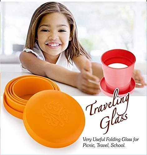  Traveling Foldable Plastic Glass