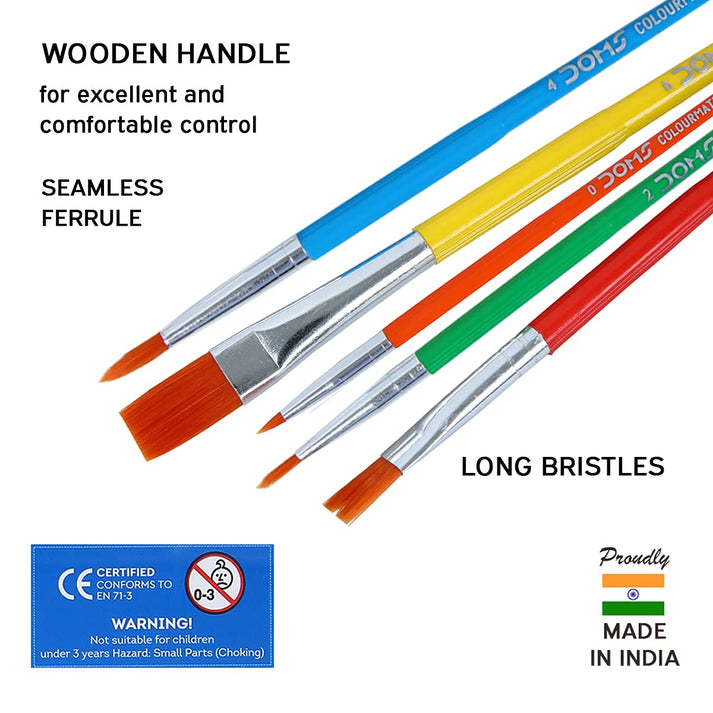 PAINT BRUSH DOMS 5PCS
