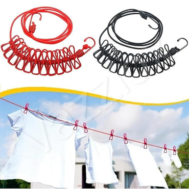 CLOTHES PIN 16 CLIP + RASI