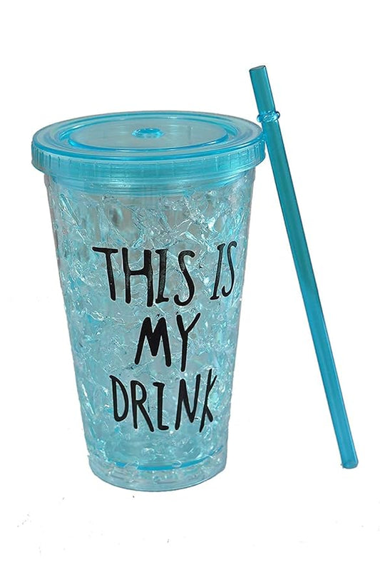 Sipper Bottle Jar with Straw 