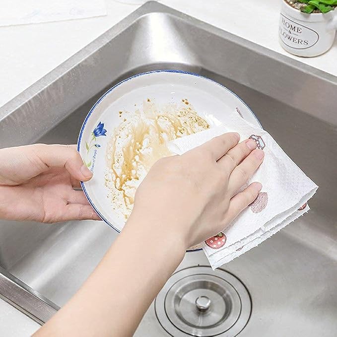  Reusable and Washable Tissue Roll 